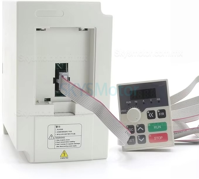 Kit de motor de husillo refrigerado por aire y variador de frecuencia (VFD) de 2,2kW, 220V/380V, GDZ80X73-2.2+H100, pinza ER20, 24000rpm, 400Hz